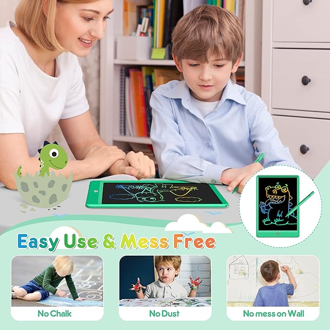 FLUESTON LCD Writing Tablet, Doodle Board Toys Gifts - Image 4