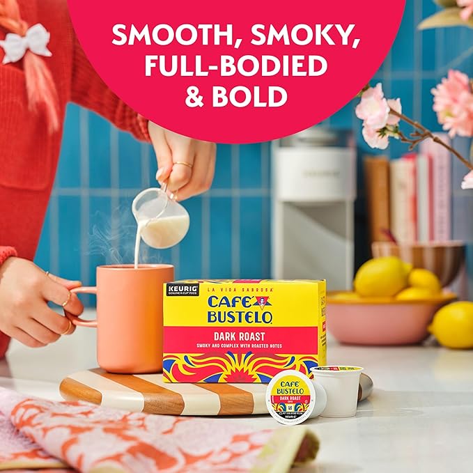 Café Bustelo Dark Roast Coffee, 10 Ct. K-Cup pods - Image 3