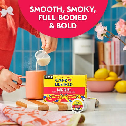 Café Bustelo Dark Roast Coffee, 10 Ct. K-Cup pods - Image 3