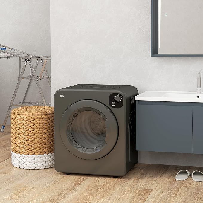 HOMCOM Portable Clothes Dryer, 120V 1300W Compact Laundry Dryer - Image 9