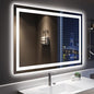 YEELAIT 48x32 Inch LED Bathroom Mirror by YEELAIT