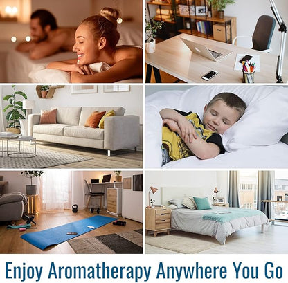 HealthSmart Essential Oil Diffuser, Cool Mist Humidifier and Aromatherapy - Image 6