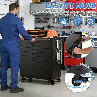 Metal Garage Storage Cabinet - Image 6