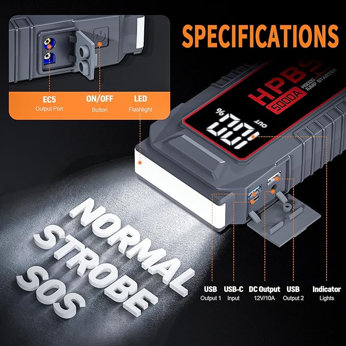 HPBS Car Jump Starter - Image 6