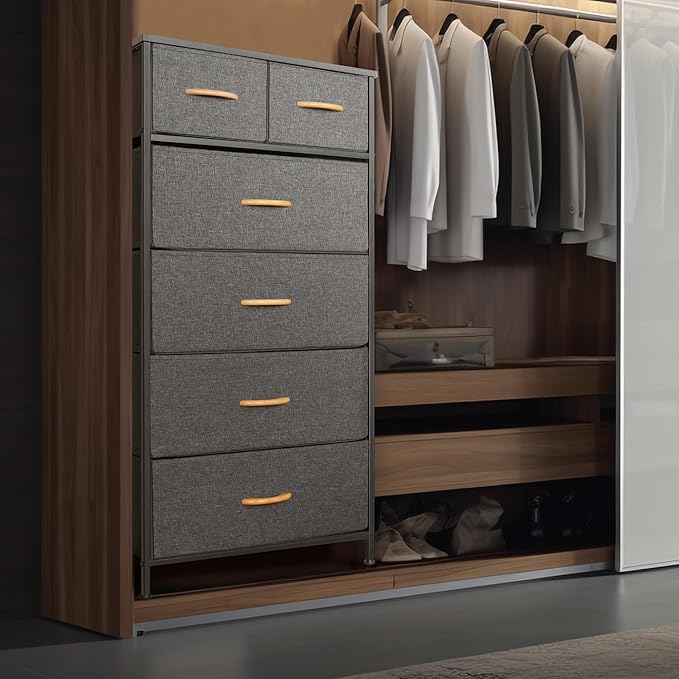 Mifuro Tall Dresser for Bedroom, Vertical Storage Organizer Tower - Image 4