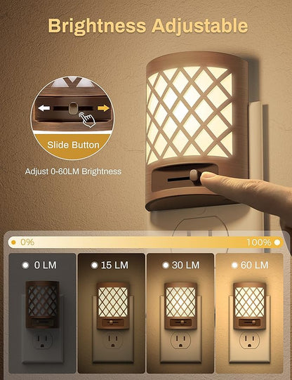 DORESshop Night Light, Night Lights Plug Into Wall, Plug in Night Light - Image 3