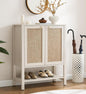 SICOTAS Rattan Shoe Cabinet by SICOTAS