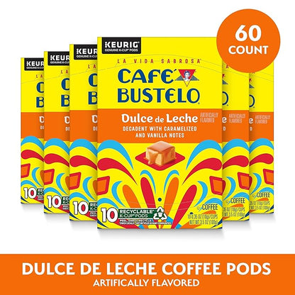 Café Bustelo Dulce de Leche Artificially Flavored Coffee, 10 Ct. K-Cup pods - Image 2
