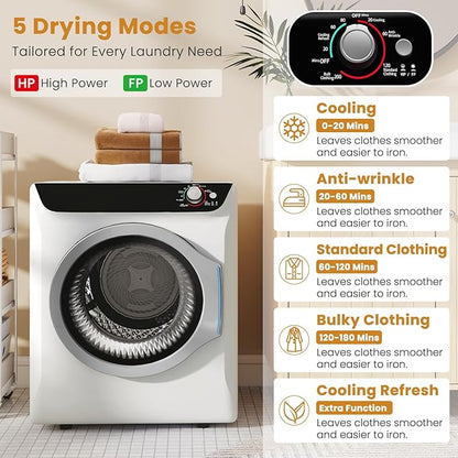 Auertech Portable Washer and Dryer Combo Set, 18 lbs Fully Automatic Washing - Image 3