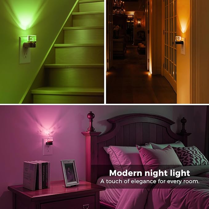 L LOHAS LED Night Light, Night Lights Plug into Wall, Color Changing Nursery - Image 5
