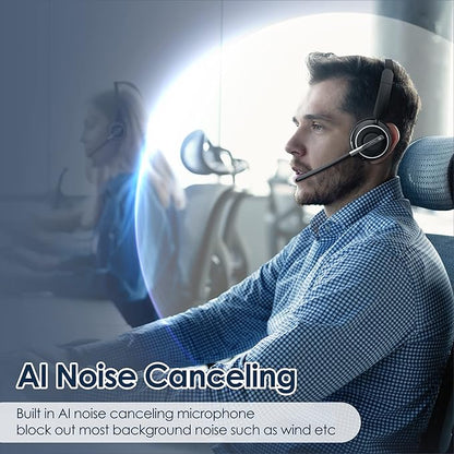 Wireless Headset, Charging Base & Mic Mute - Image 2
