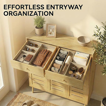 47" Shoe Storage Cabinet with Drawers - Image 3