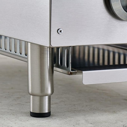 Kratos 15" Wide Commercial Countertop Griddle, Gas Hot Plate - Image 6