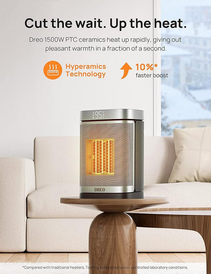 DREO Space Heater for Bathroom and Indoor, Portable Heater, 1500W Safe and - Image 9