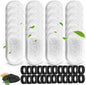 Cat Water Fountain Filters for 108/3.2L& 67oz/2L Stainless Steel Pet Water by Petilog