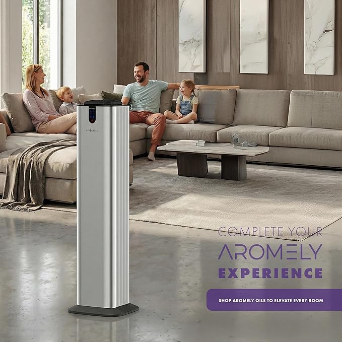 Aromely Smart Bluetooth Scent Diffuser, Aromatherapy Nebulizing Waterless - Image 5