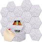 18 Pack Hexagon Acoustic Panels by DMSKY