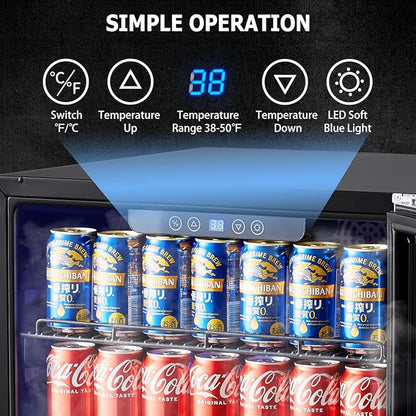 Kalamera 24 inch Beverage Refrigerator - Image 6