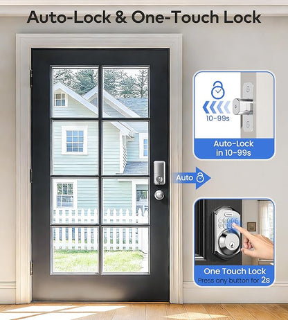 TEEHO TE001K Keyless Entry Door Lock - Image 4