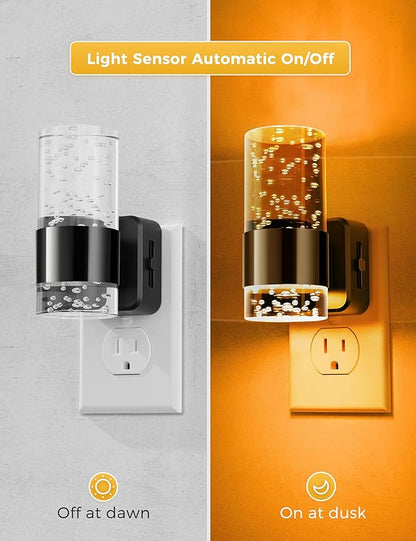 L LOHAS LED Night Light, Dimmable Night Lights Plug into Wall, Acrylic - Image 2