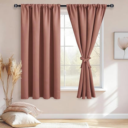 JIUZHEN Blackout Curtains for Bedroom– Thermal Insulated, Noise Reducing Room by JIUZHEN