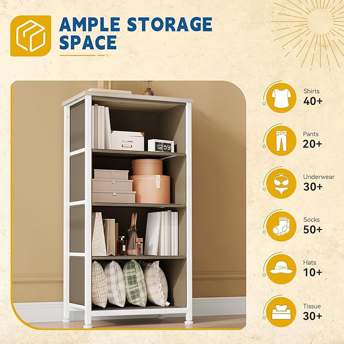 DWVO Dresser with 4 Drawers - Image 5