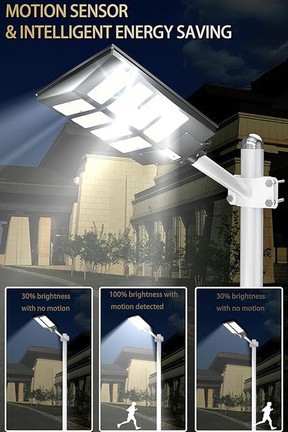 Gefolly SL-2800W Solar Street Lights Outdoor, 280000LM Commercial Parking Lot - Image 3