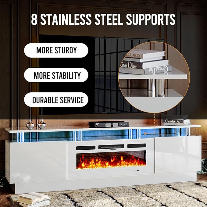 oneinmil Fireplace TV Stand - Image 3