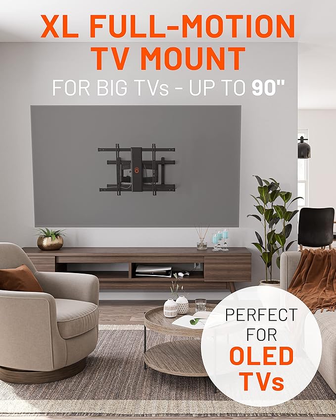ECHOGEAR XL Full Motion TV Wall Mount - Image 2