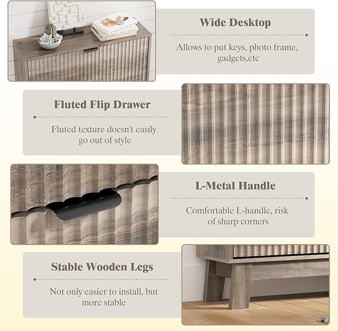Shoe Cabinet Storage for Entryway - Image 5