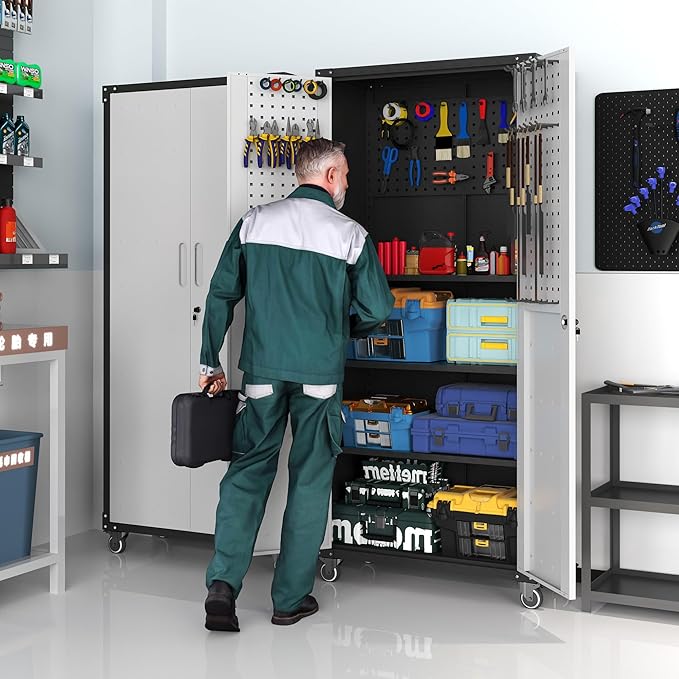 Garage Metal Storage Cabinet - Image 4