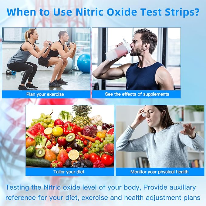 Nitric Oxide Test Strips, Test Salivary Nitrite Levels, Monitoring The Effect - Image 5