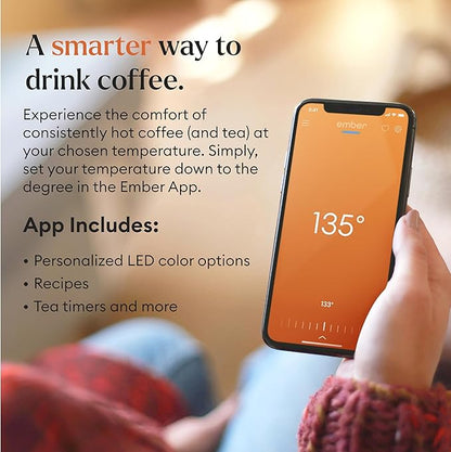 Ember Temperature Control Smart Mug 2, 14 Oz, App-Controlled Heated Coffee Mug - Image 2