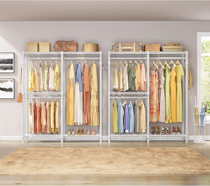 VIPEK V4 Garment Rack for Hanging Clothes, Portable Wardrobe Freestanding - Image 8