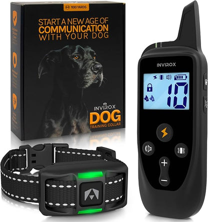 INVIROX 2026 Edition Dog Training Collar, 123 Levels by INVIROX