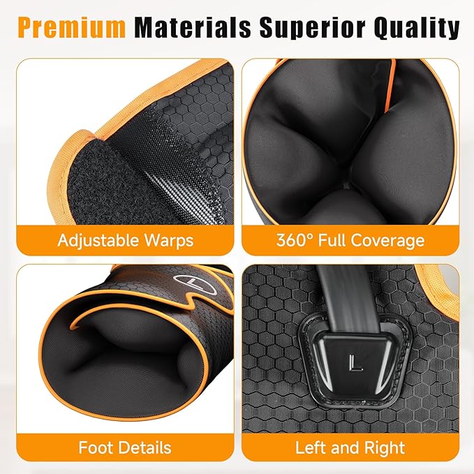 Leg Massager with Heat and Compression, Foot and Calf Massager - Image 7