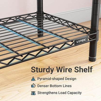 VIPEK V5 Medium Portable Closet Wardrobe Heavy Duty Clothes Rack, Freestanding - Image 6