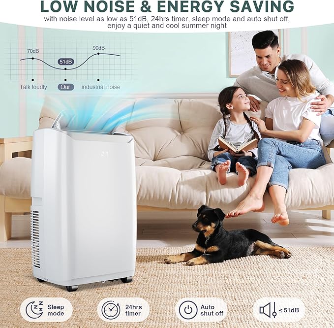 Portable Air Conditioners 14, 000 BTU, Portable AC Units - Image 7