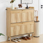 BERRYMERRY 31.5” Fluted Shoe Storage Cabinet Storage by BERRYMERRYFURNITURE