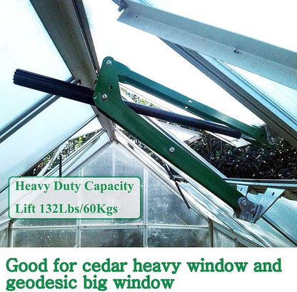BIBISTORE 132 Lbs Capacity Heavy Duty Automatic Greenhouse Vent Opener Solar - Image 2