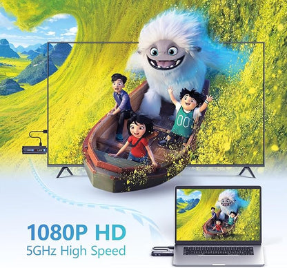 WELUSOPU 2026 Upgraded Wireless HDMI Transmitter and Receiver, HDMI Wireless - Image 9
