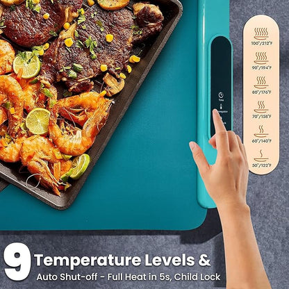 Food Warming Mat – 24" Electric Buffet Heating Tray - Image 2