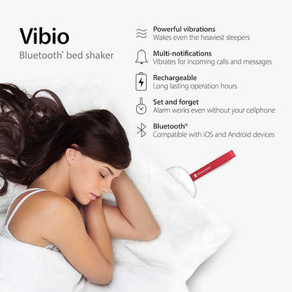 Bellman & Symfon Vibio Bluetooth Bed Shaker – Silent Vibrating Travel Alarm - Image 2
