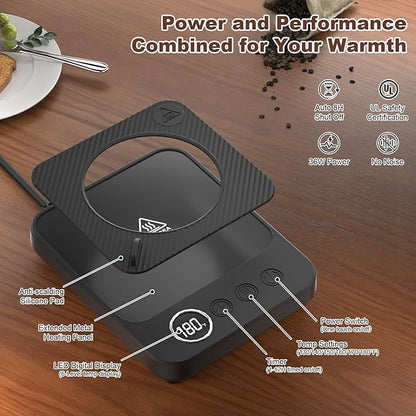Coffee Mug Warmer & Mug Set for Desk, Smart Coffee Cup Warmer - Image 6
