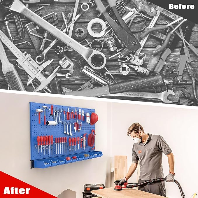 Ultrawall Pegboard Wall Organizer, Garage Storage System - Image 5