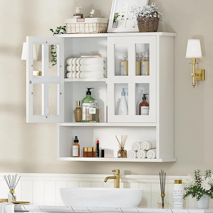 Modern Hanging Bathroom Cabinet, Sturdy Wooden Medicine Cabinet - Image 6