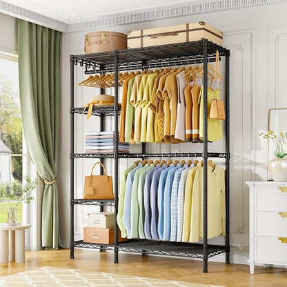 Ulif F2 Clothes Rack, 5 Tiers Heavy Duty Garment Rack - Image 2