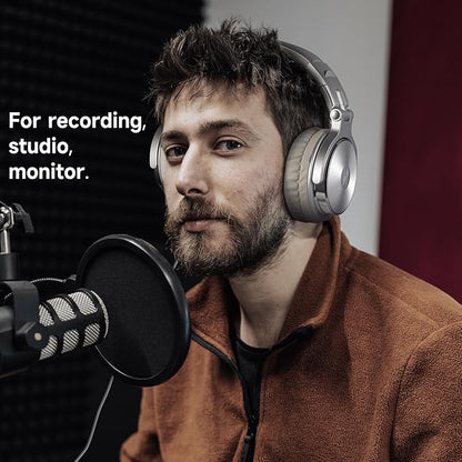 OneOdio Wired Over Ear Headphones Studio Monitor & Mixing DJ Stereo Headsets - Image 4