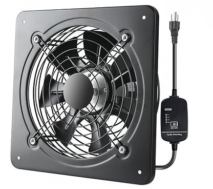 12 Inch Window Exhaust Wall Mounted Ventilation Basement Extractor Industrial by Unknown