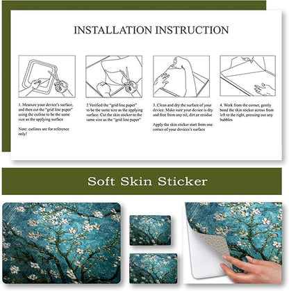 Laptop Skin Sticker Decal, Decorative Waterproof Removable, Van Gogh Painting - Image 5